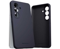 Mercury silikoninis dėklas „Samsung Galaxy S26“, tamsiai mėlynas