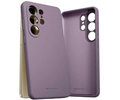 Dėklas Mercury Silicone for Samsung Galaxy S26 Ultra violetinės spalvos