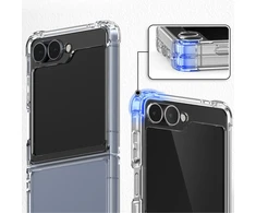 Dėklas Mercury Super Protect do Samsung Galaxy Z Flip8 permatomas