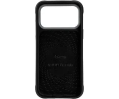 Dėklas NIMMY case BIG EYED LYING GIANT PANDA compatible with MagSafe for IPHONE 18 Pro/17 Pro juodas