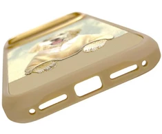 Dėklas NIMMY case GENTLE PETS SERIES DOG compatible with MagSafe for IPHONE 18 Pro/17 Pro ruda