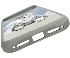 Dėklas NIMMY case GENTLE PETS SERIES DOG compatible with MagSafe for IPHONE 18 Pro Max/17 Pro Max pilkas
