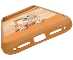 Dėklas NIMMY case GENTLE PETS SERIES DOG compatible with MagSafe for IPHONE 18 Pro Max/17 Pro Max oranžinis