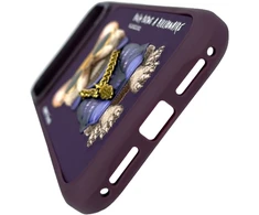 Dėklas NIMMY case GLASSES COOL DOG for IPHONE 18 Pro/17 Pro violetinė