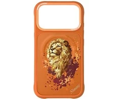 Dėklas Nimmy Lew MagSafe case for iPhone 17 Pro - oranžinis