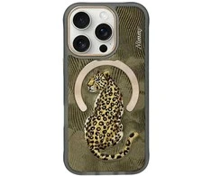 Dėklas Nimmy Magnetic Fantasy Animal MagSafe skirtas Apple iPhone 16 Pro Max aukso spalvos