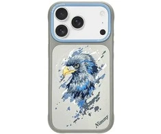 „Nimmy Eagle MagSafe“ dėklas, skirtas „iPhone 17 Pro“ – šviesiai pilkas