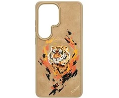 Nimmy „Tiger MagSafe“ dėklas, skirtas „Samsung Galaxy S26 Ultra“, šviesiai rudas