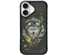 Nimmy Wolf MagSafe dėklas skirtas Apple iPhone 16 dark pilkas