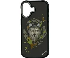 „Nimmy Wilk MagSafe“ dėklas, skirtas „iPhone 17“ – tamsiai pilkos spalvos