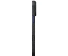 Aries Ultra-Slim PITAKA dėklas Jokių problemų MagSafe, skirtas iPhone 17 Pro juoda