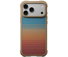 Dėklas PITAKA Cairn Case California Dream 01, skirtas iPhone 18 Pro Max / 17 Pro Max, sunset