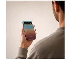 Dėklas PITAKA California Dream 01 Edge Case skirtas Google Pixel 11 Pro XL saulėlydžio spalvos