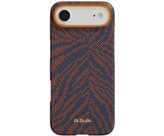Dėklas PITAKA Edge Case Breath of Veins do iPhone Air burning oranžinis