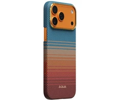 Dėklas PITAKA Edge Dėklas California Dream 01 Apple iPhone 17 Pro sunset