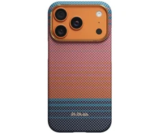 Dėklas PITAKA Edge dėklas California Dream 04 skirtas Apple iPhone 17 Pro sunset