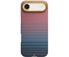 Dėklas PITAKA Edge Case California Dream 05 skirtas iPhone Air, saulėlydžio spalva
