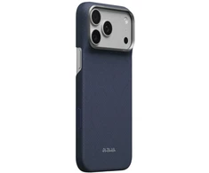 Dėklas PITAKA Edge PTK Weaving-Sapphire MagSafe, skirtas iPhone 18 Pro Max / 17 Pro Max, mėlynas