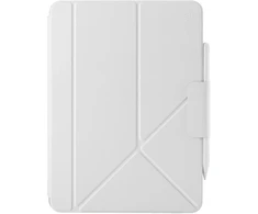 Dėklas PITAKA MagEZ Folio 3, skirtas iPad Air 13″ M2/M3/M4, baltas