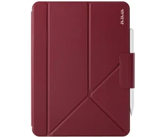 Dėklas PITAKA MagEZ Folio 3, skirtas iPad Air 13″ M2/M3/M4, Harvard Crimson