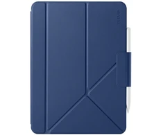 Dėklas PITAKA MagEZ Folio 3, skirtas iPad Air 13″ M2/M3/M4, vidurnakčio mėlyna