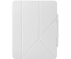 Dėklas PITAKA MagEZ Folio 3, skirtas iPad Pro 13″ M4 / M5, baltas