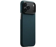 Dėklas Pitaka Ultra Slim Case Apple iPhone 17 Pro, mėlynas