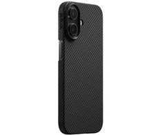 Dėklas Pitaka Ultra Slim Case Apple iPhone 17, juodas