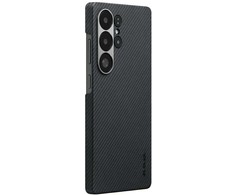 Dėklas PITAKA Ultra-Slim MagSafe skirtas Samsung Galaxy S25 Ultra juodos ir pilkos spalvos