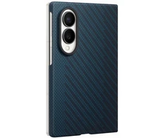 Dėklas KF971SNE Carbon Magnet Samsung Galaxy Fold 8, Navy
