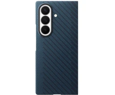 Dėklas KF976SNE anglies pluošto magnetas „Samsung Galaxy Fold 8 Ultra“, tamsiai mėlynas