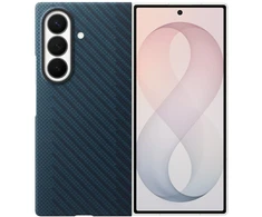 Dėklas KF976SNE Carbon Magnet Samsung Galaxy Fold 8 Ultra, Navy