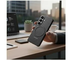 Dėklas KS942SS Carbon Magnet Case Samsung Galaxy S26, Gray