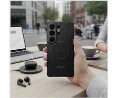 Dėklas Samsung Galaxy S26 Ultra Carbon Magnet Juodas