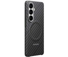 Dėklas KS942SS Carbon Magnet Case Samsung Galaxy S26, Gray
