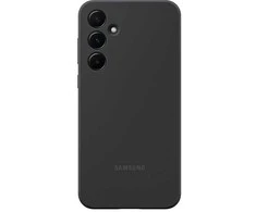 Dėklas PA556TBEGWW Silicone case for Samsung Galaxy A55 Juodas (Juodas)