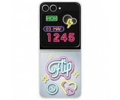 ZF741CTEGWW Flipsuit dėklas Samsung Galaxy Flip6 (skaidrus)