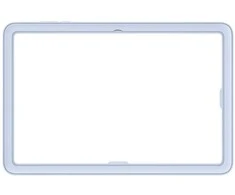JX930CL Frame Cover Samsung Galaxy Tab S11 Ultra, Mėlyna