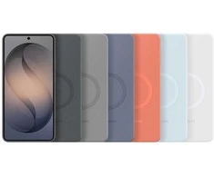 Dėklas Samsung Galaxy S26 Ultra Silicone Magnet Cover Mėlyna Violet