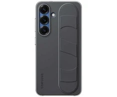 Dėklas Samsung Galaxy S25 Standing Grip Cover Juodas