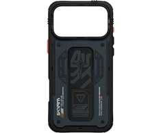 Dėklas Skinarma Aegis do iPhone 17 Pro Max Magnetic Charging + Grip Stand tamsiai mėlyna