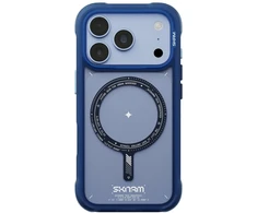 Dėklas Skinarma Avion MagSafe do iPhone 18 Pro / 17 Pro mėlyna