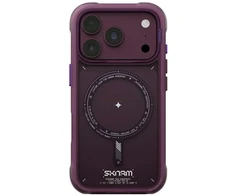 Dėklas Skinarma Avion MagSafe, skirtas iPhone 18 Pro / 17 Pro, bordo spalvos
