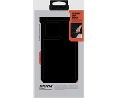 Dėklas Skinarma Haxa Apple iPhone 17 Pro Magnetic Charging + Grip Stand mėlynas