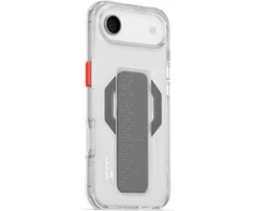 Skinarma Haxa dėklas skirtas Apple iPhone Air Magnetic Charging + Grip Stand skaidrus