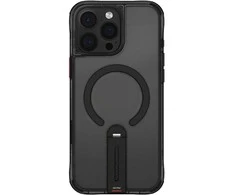 Skinarma Helix for Apple iPhone 16 Pro Magnetic Charging 360 Rotating Stand dėklas telefonui juodos spalvos