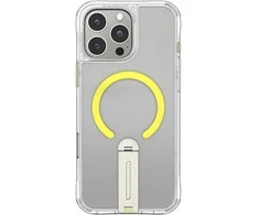 Skinarma Helix for Apple iPhone 16 Pro Max Magnetic Charging 360 Rotating Stand dėklas telefonui skaidrus