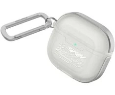 Dėklas Skinarma Kinzoku skirtas AirPods 4 frost