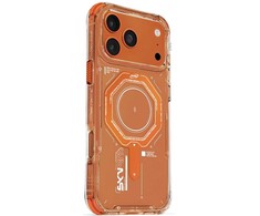 Skinarma Magma Dėklas Apple iPhone 17 Pro Max Magnetic Charging Oranžinis