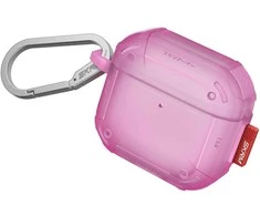 Dėklas Skinarma Mecha CE skirtas AirPods 4 fuchsia